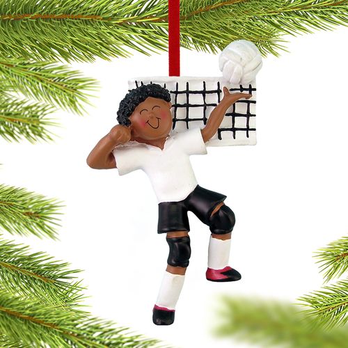 Volleyball Male Christmas Ornament