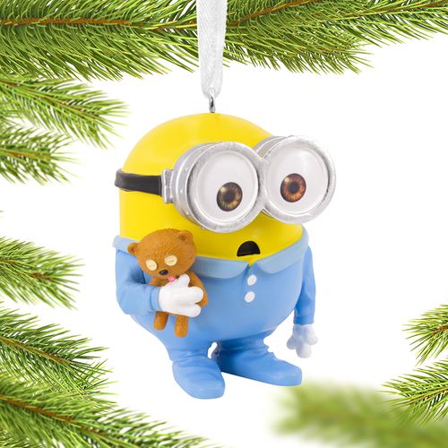 Hallmark Despicable Me Minion Bob in PJs Christmas Ornament