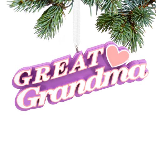 Hallmark Great Grandma Christmas Ornament