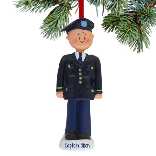 Personalized Armed Forces Army Male Christmas Ornament