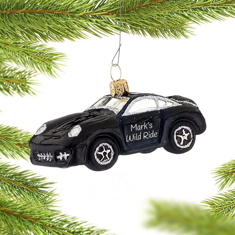 Sports Car Christmas Ornament 