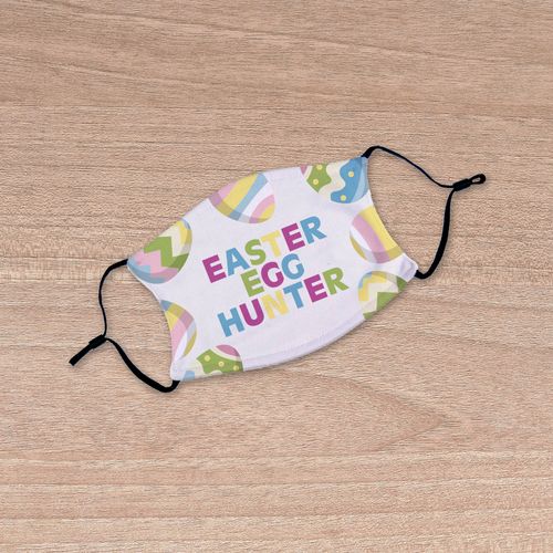 Personalized Easter Egg Hunter Youth Face Mask
