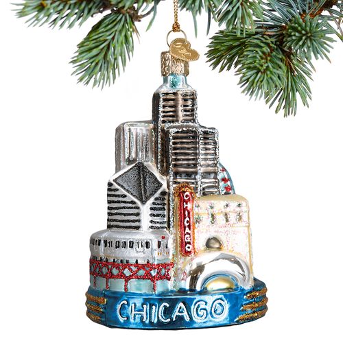 Chicago Christmas Ornament