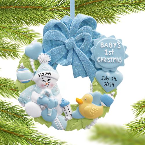 Custom Baby Christmas Ornaments Ornament Shop