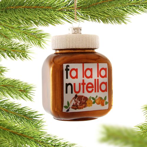 Personalized Nutella Christmas Ornament