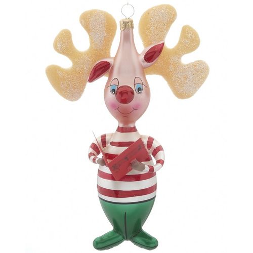 Personalized Reindeer Choir Christmas Ornament