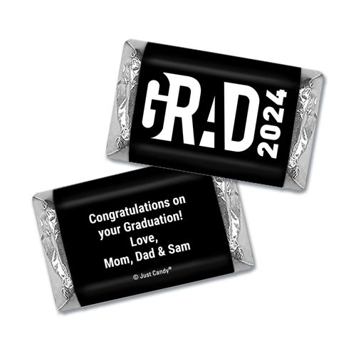 Graduation Personalized Hershey's Miniatures "Grad" and Year