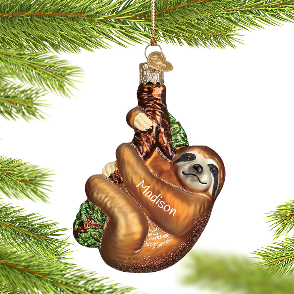 Zoo Animal Ornaments Personalized Zoo Animal Christmas Ornaments