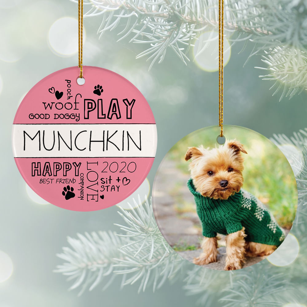 Pet Memorial Photo Ornament, Dog Loss Gift, Dog Remembrance, Dog Memor –  HoneyOrnaments