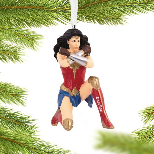 Hallmark Personalized Wonder Woman 84 Christmas Ornament