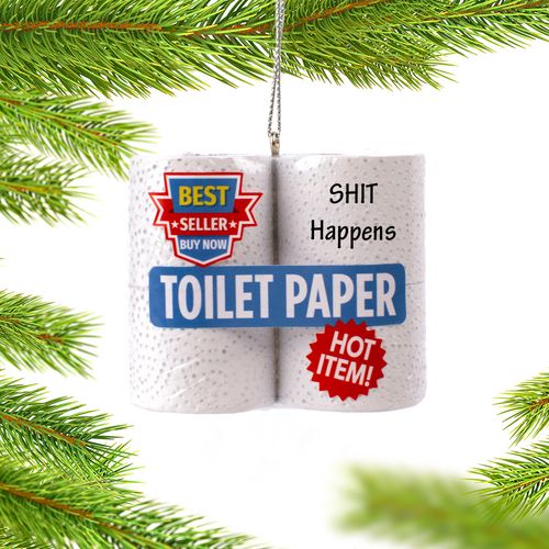 Personalized Toilet Paper Christmas Ornament
