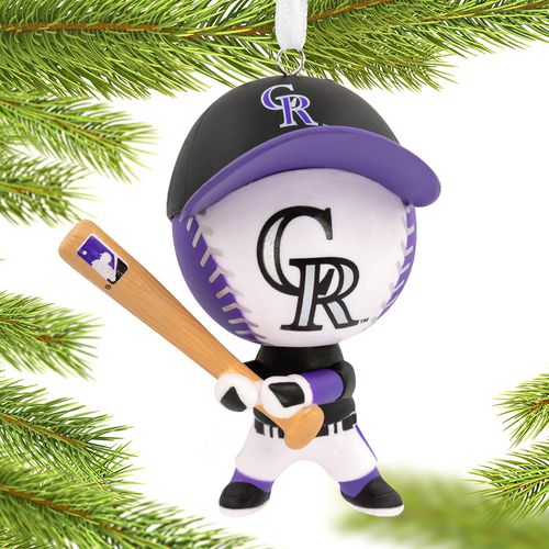 Hallmark Colorado Rockies Bouncing Buddy Christmas Ornament