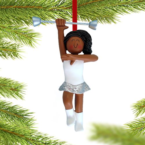 Baton Twirler Christmas Ornament