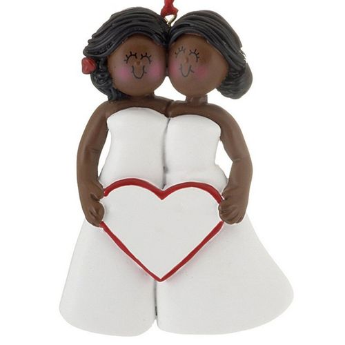 Same Sex Marriage (Women) Christmas Ornament