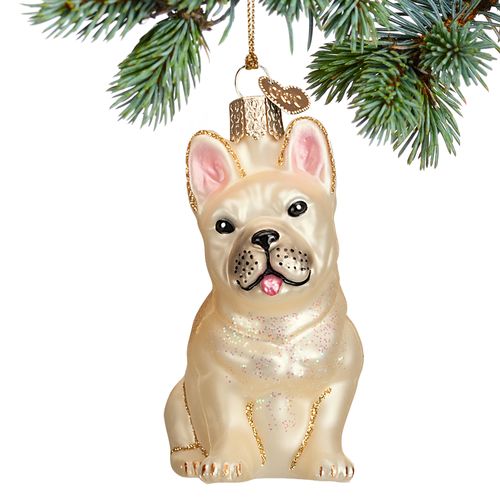 French Bulldog Christmas Ornament