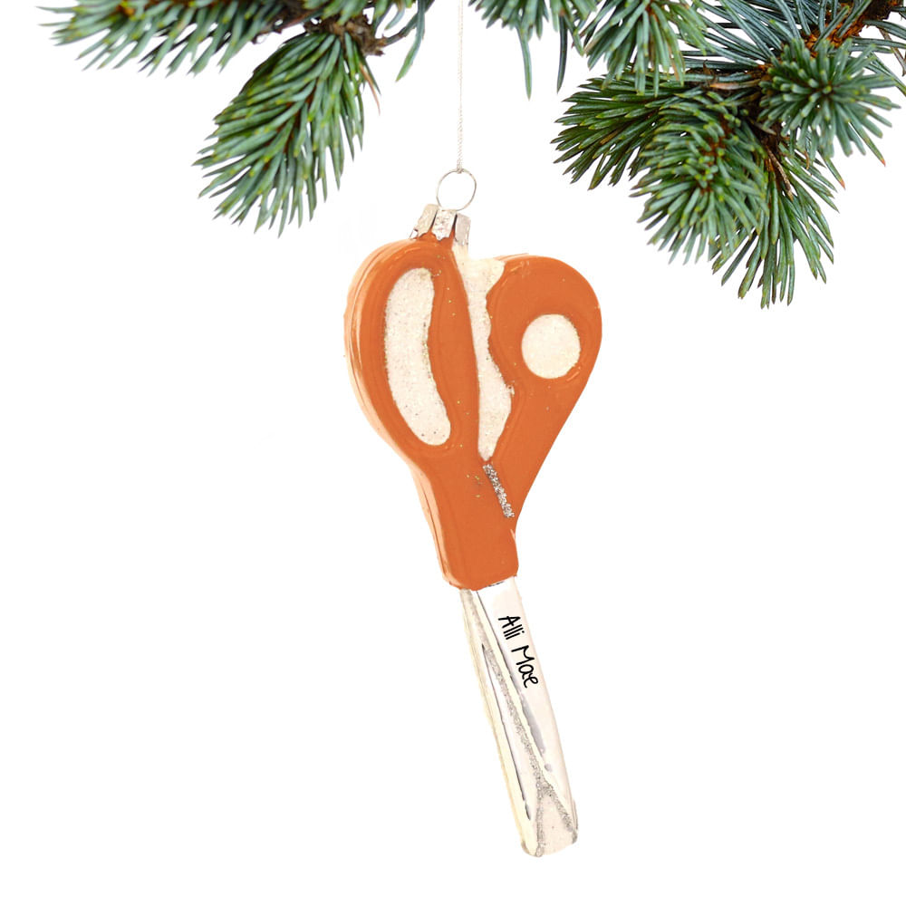 Personalized Crafting Scissors Christmas Ornament