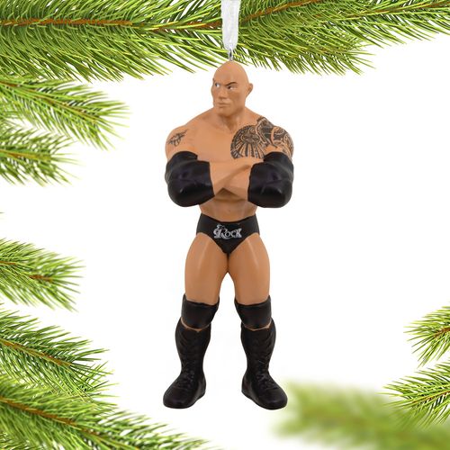Hallmark WWE Rock Christmas Ornament