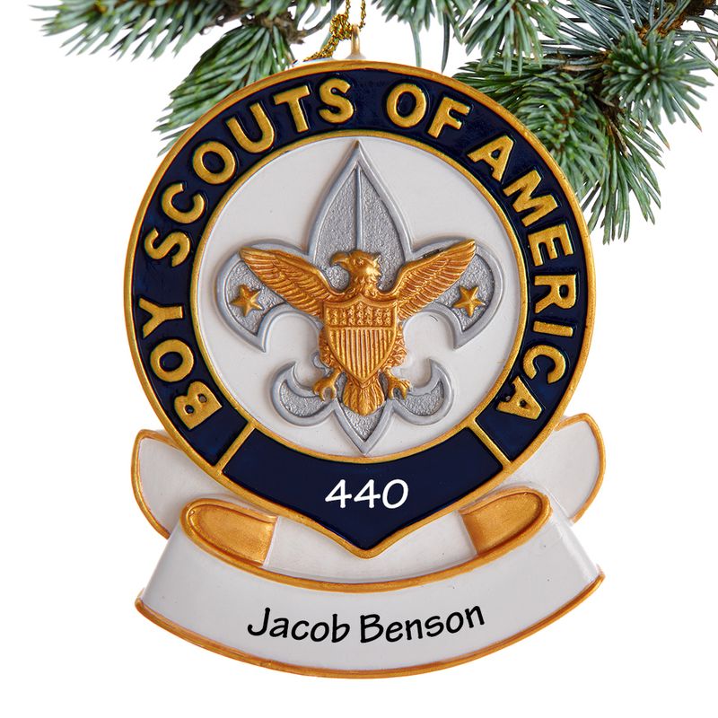 Boy Scout Christmas Ornaments 