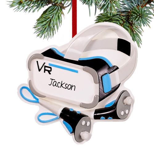 Personalized VR Goggles Christmas Ornament