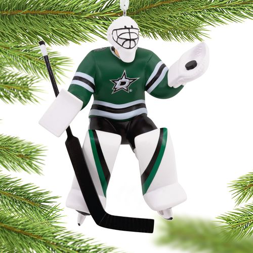 Hallmark NHL Goalie Dallas Stars Christmas Ornament