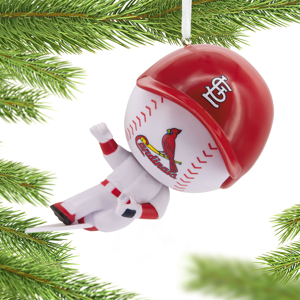 MLB Bouncing Buddy Sliding St Louis Cardinals Christmas Ornament ...