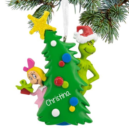Hallmark Dr. Seuss How the Grinch Stole Christmas Grinch and Cindy Lou Who Christmas Ornament