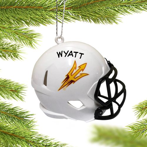 Personalized Arizona State Football Helmet Christmas Ornament-arizona state