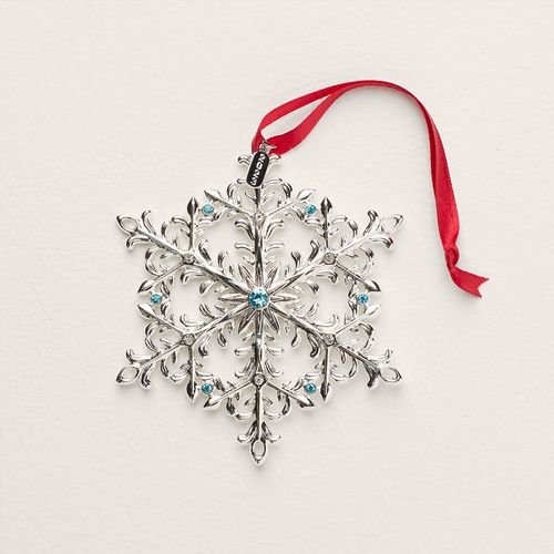 Lenox 2023 Christmas Ornament Snow Majesty Christmas Ornament