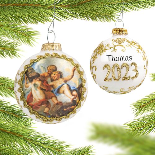 Krebs Personalized Angels Silk Collection Angel Children Christmas Ornament