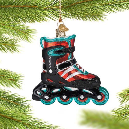 Personalized Rollerblade Inline Skate Christmas Ornament