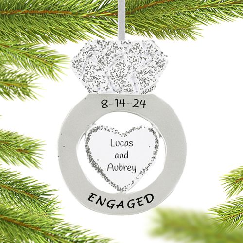 Personalized Wedding & Anniversary Ornaments Ornament Shop