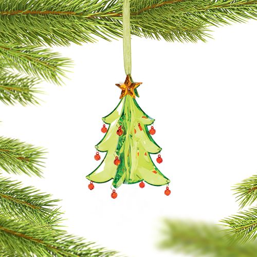 Faceted Christmas Tree Christmas Ornament