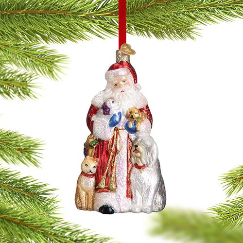 Santas Furry Friends Christmas Ornament