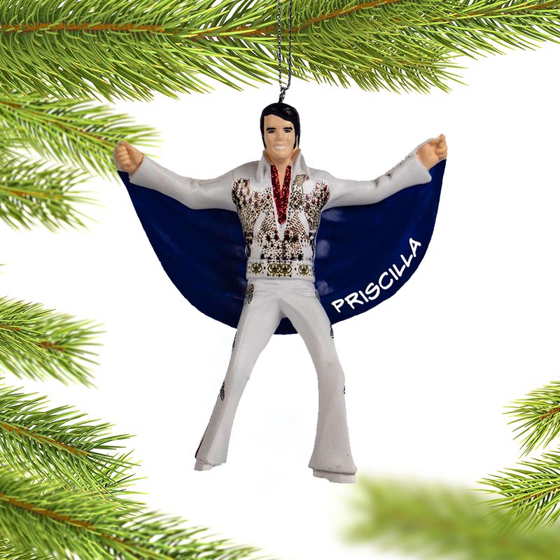 Kurt Adler Elvis in Eagle Suit Christmas Ornament