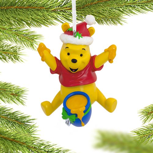 Hallmark Disney Winnie The Pooh- Pooh with Honey Pot Christmas Ornament