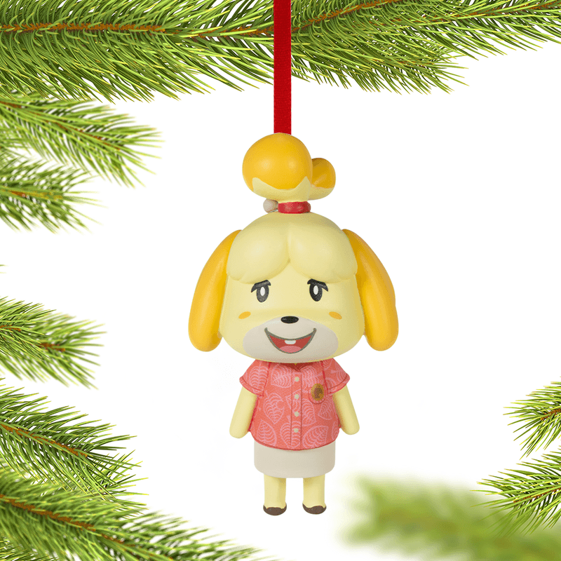Hallmark Animal Crossing Isabelle Christmas Ornament Personalized