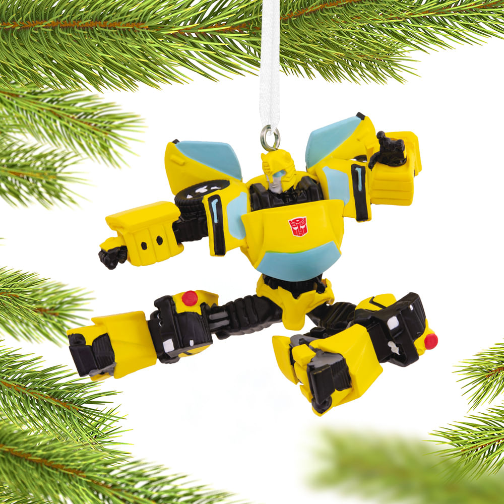 Hallmark Transformers Bumble Bee Christmas Ornament Personalized