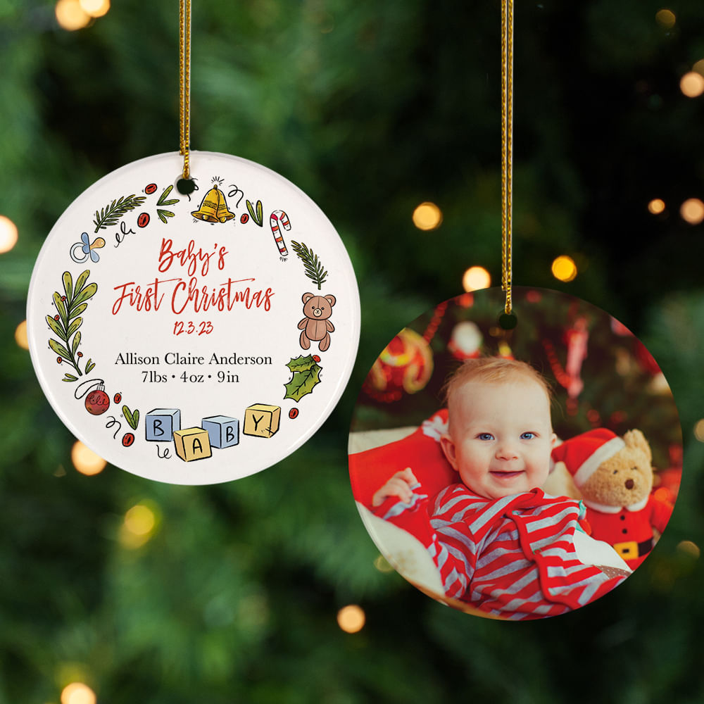 Baby Boy Christmas Ornaments