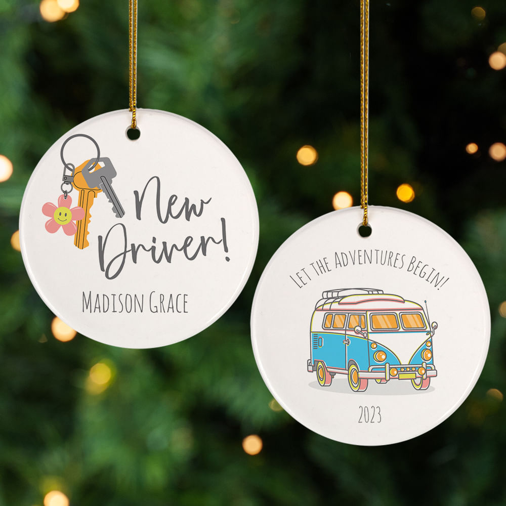 New Driver Christmas Ornament 