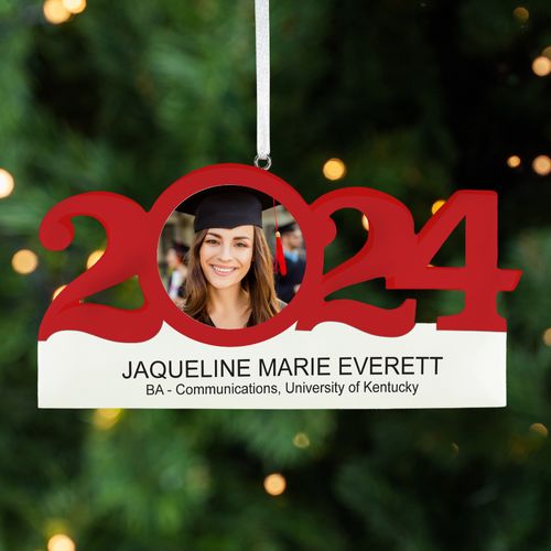 Personalized Graduation Christmas Ornament