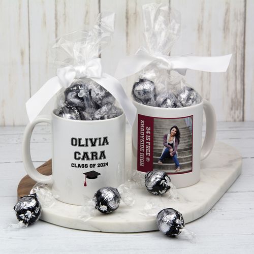 Personalized Class of 11oz Mug with Lindor Truffles - Add Your Photo