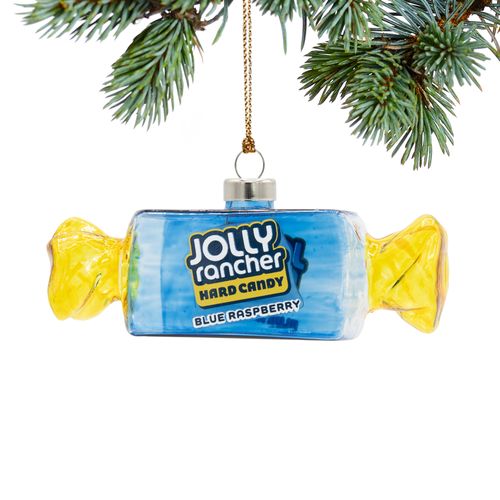 Blue Raspberry Jolly Rancher Christmas Ornament