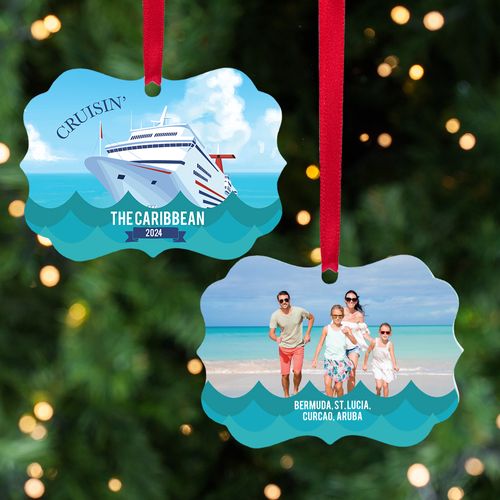 Personalized Cruise Christmas Ornament