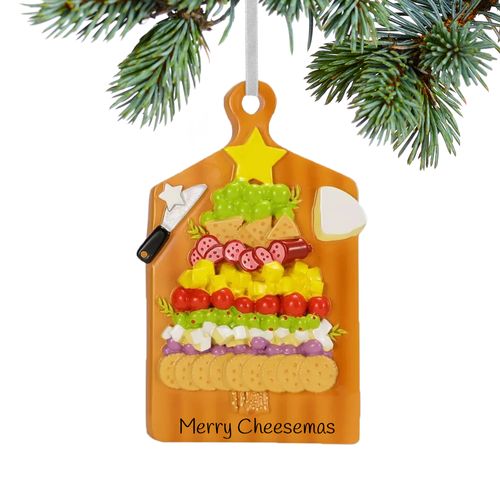 Personalized Charcuterie Board Christmas Ornament