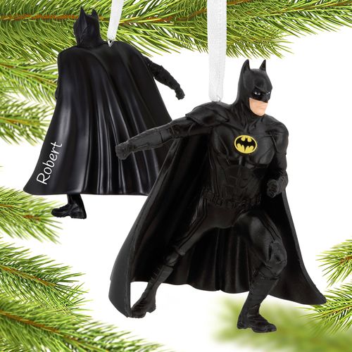 Personalized Hallmark Flash Movie Batman Christmas Ornament