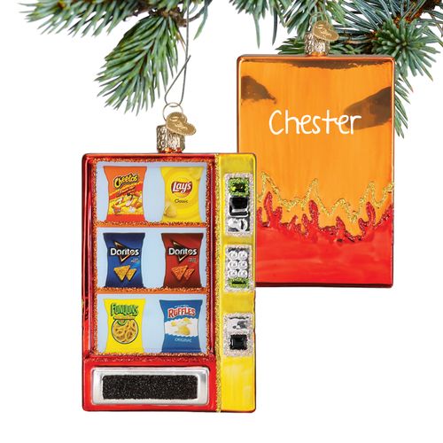 Personalized Frito Lay Chip Vending Machine Christmas Ornament