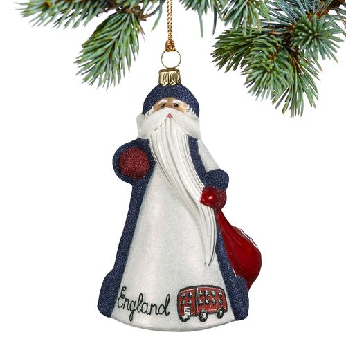 Britain Santa Christmas Ornament