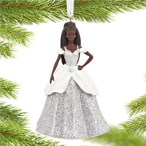 Hallmark African American Holiday Barbie Christmas Ornament