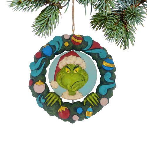 Jim Shore Grinch Rotating Christmas Ornament