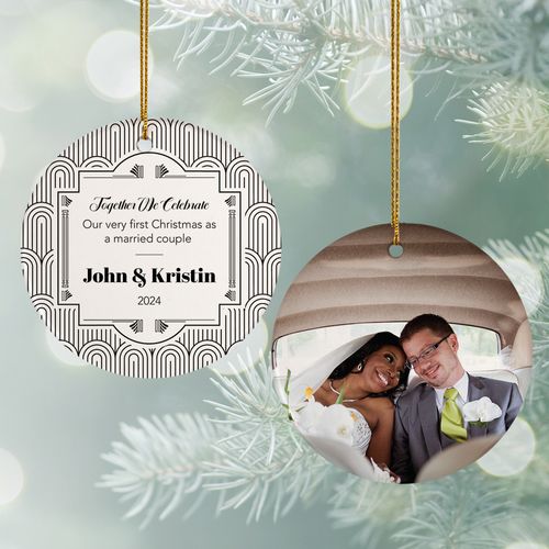 Personalized Together We Celebrate Christmas Ornament